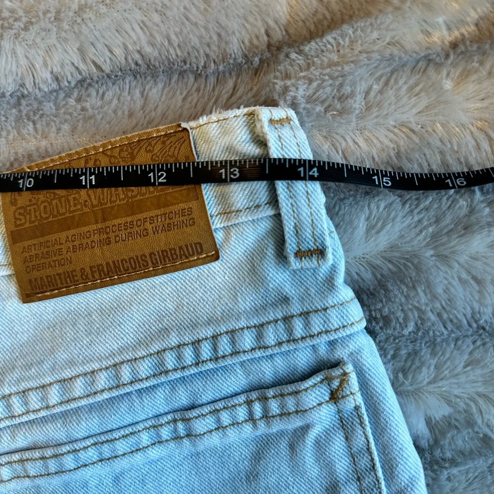 👖 Marithé + François Girbaud Vintage Stone Wash Denim Capri Jeans 9/10 Long